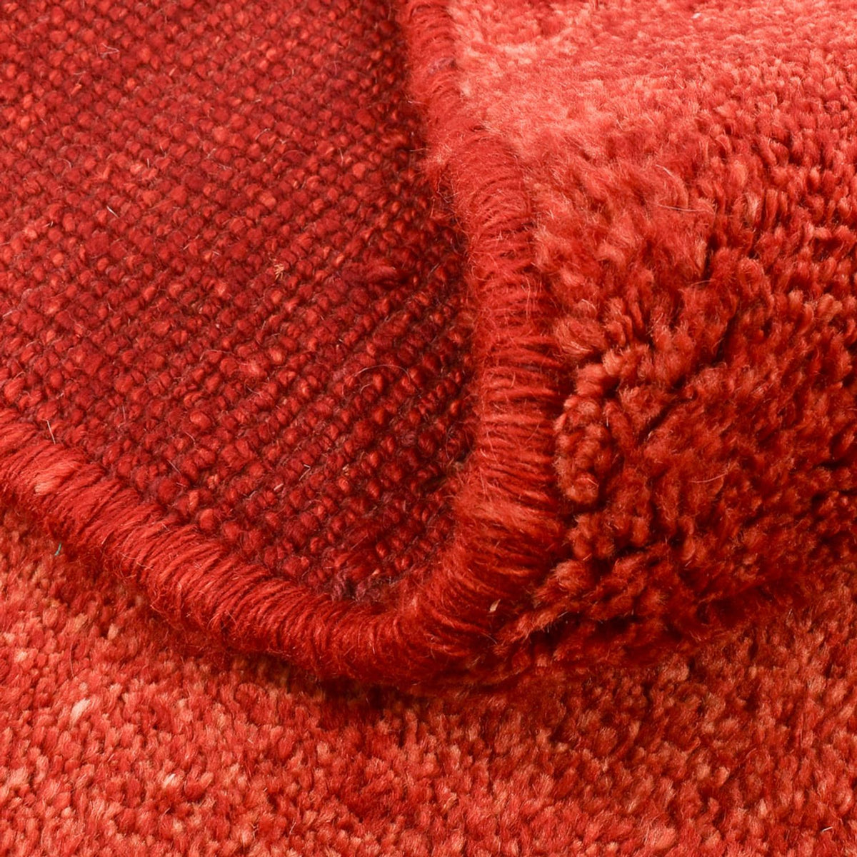 Alfombra Gabbeh - Persa - 179 x 124 cm - rojo