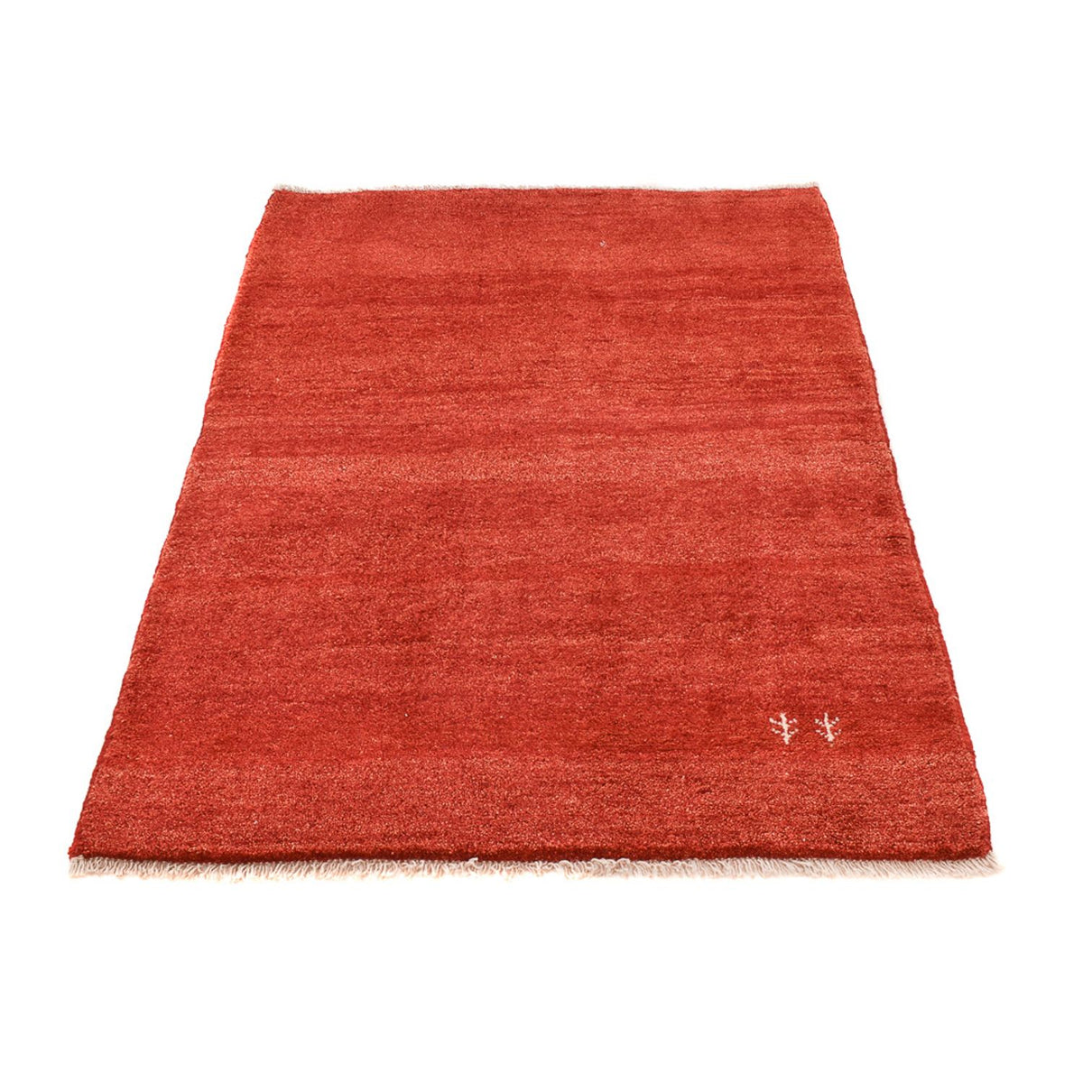 Alfombra Gabbeh - Persa - 179 x 124 cm - rojo