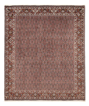 Alfombra persa - Bidjar - 239 x 202 cm - óxido