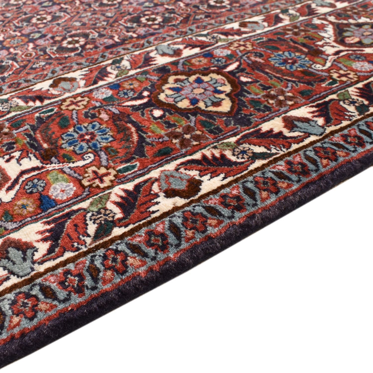 Alfombra persa - Bidjar - 239 x 202 cm - óxido