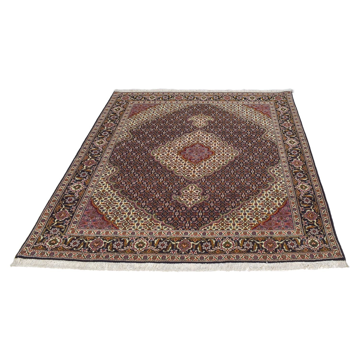 Alfombra Persa - Tabriz - Real - 202 x 152 cm - óxido