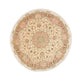Alfombra Persa - Tabriz - Real redondo  - 150 x 150 cm - beige