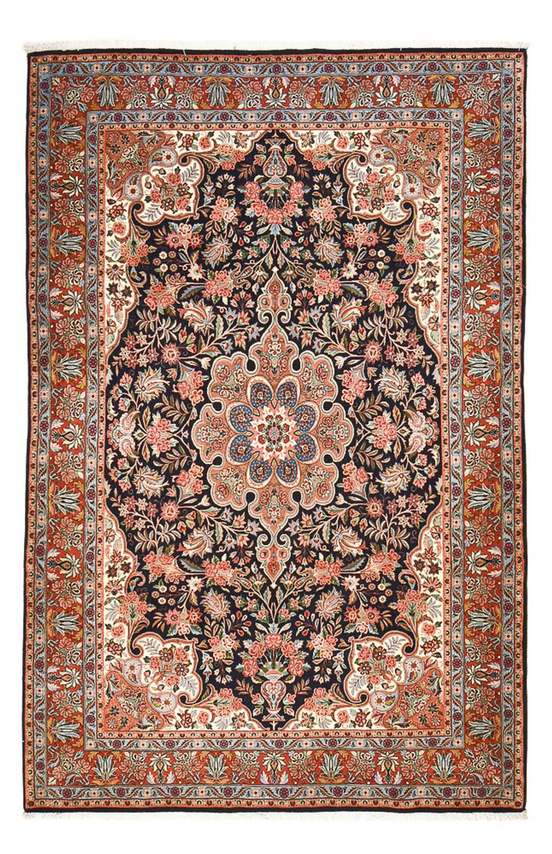 Alfombra persa - Bidjar - 298 x 199 cm - azul oscuro