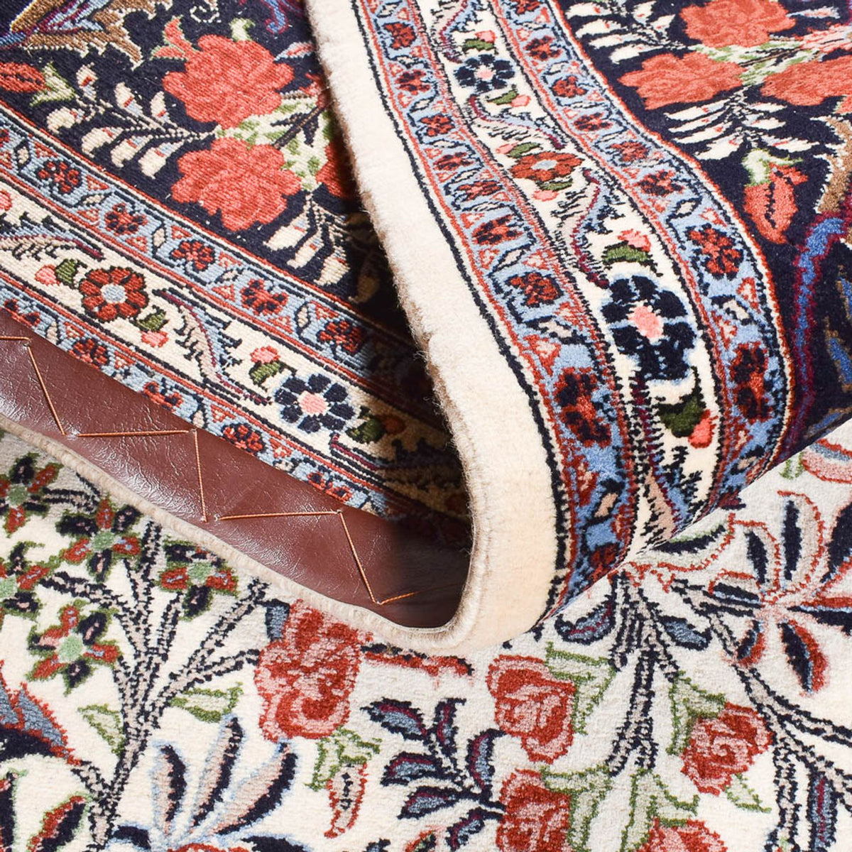 Alfombra persa - Bidjar - 318 x 203 cm - crema