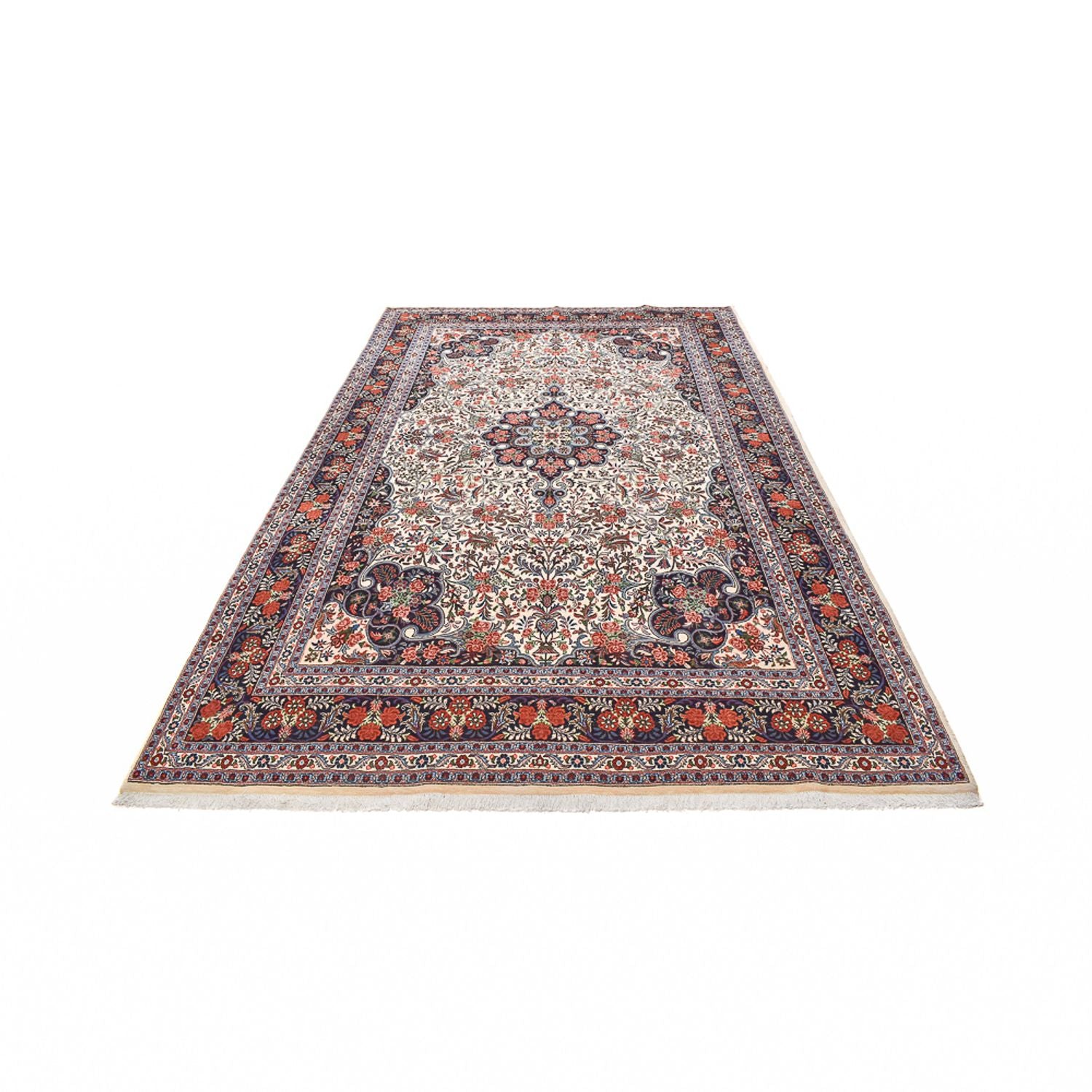 Alfombra persa - Bidjar - 318 x 203 cm - crema