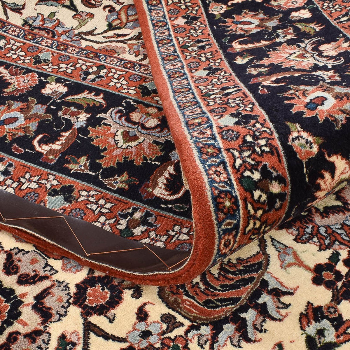 Alfombra persa - Bidjar - 292 x 204 cm - crema