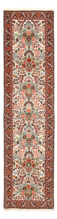Alfombra de pasillo Alfombra persa - Bidjar - 295 x 72 cm - beige