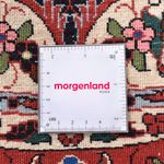 Alfombra persa - Bidjar redondo  - 155 x 155 cm - rojo oscuro