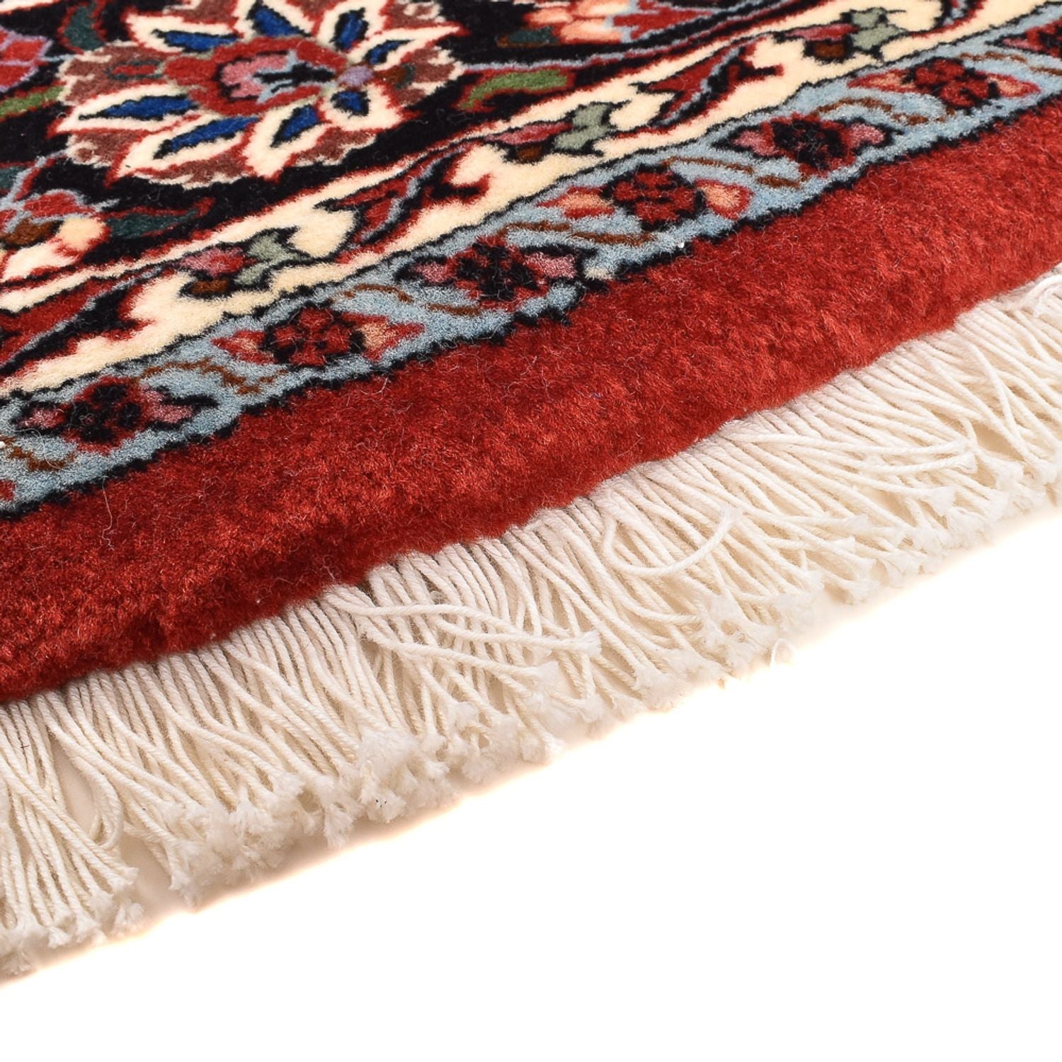 Alfombra persa - Bidjar redondo  - 145 x 145 cm - rojo