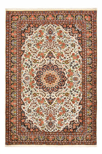 Alfombra persa - Bidjar - 206 x 137 cm - crema