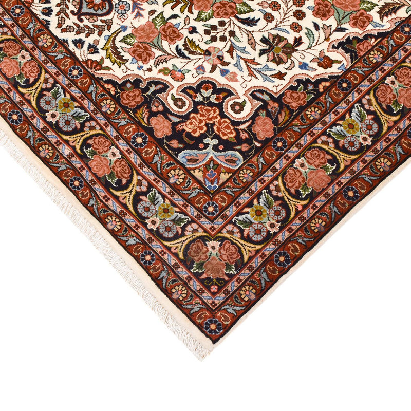 Alfombra persa - Bidjar - 206 x 137 cm - crema