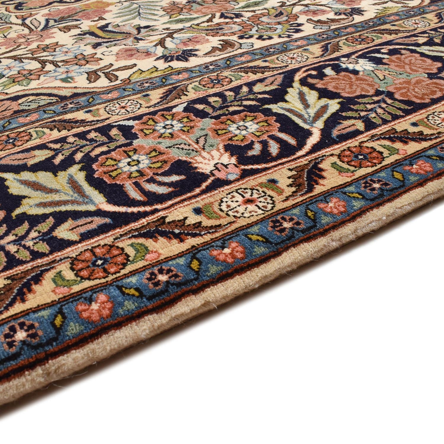 Alfombra persa - Bidjar - 293 x 197 cm - arena
