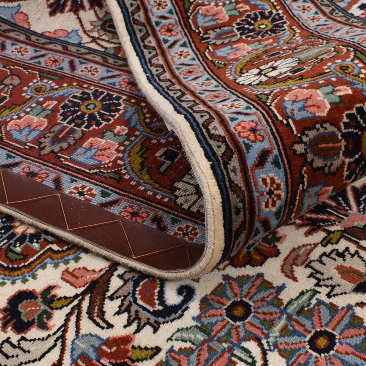 Alfombra persa - Bidjar - 215 x 137 cm - crema