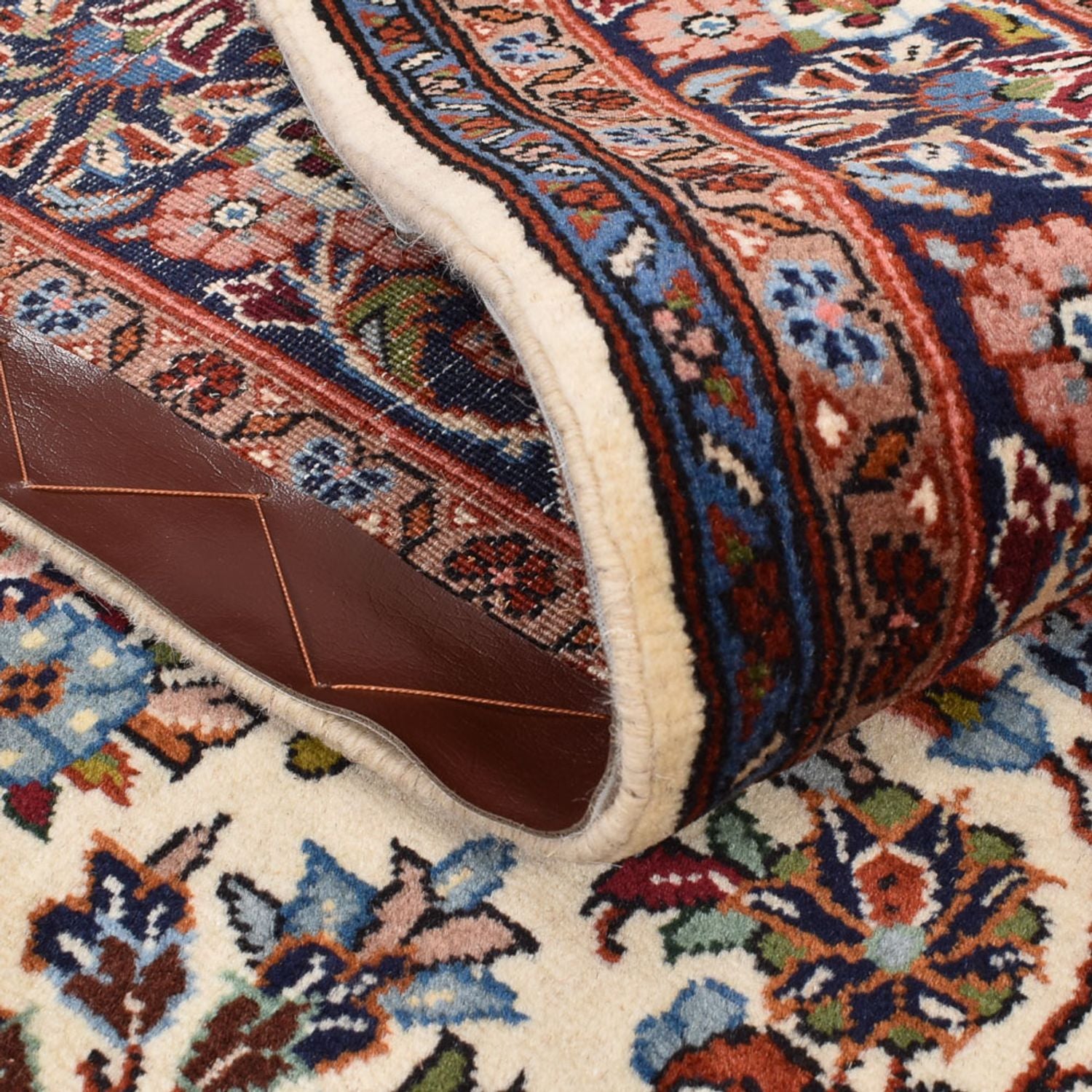 Alfombra persa - Bidjar - 226 x 135 cm - crema