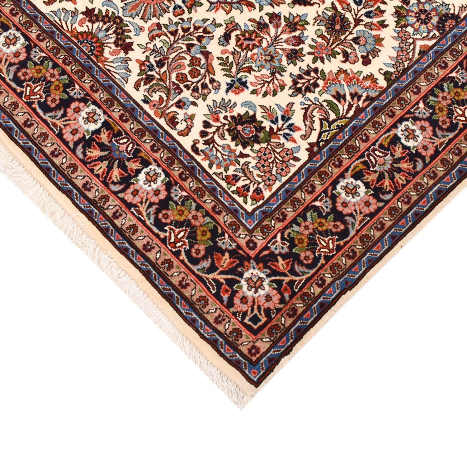 Alfombra persa - Bidjar - 205 x 135 cm - crema