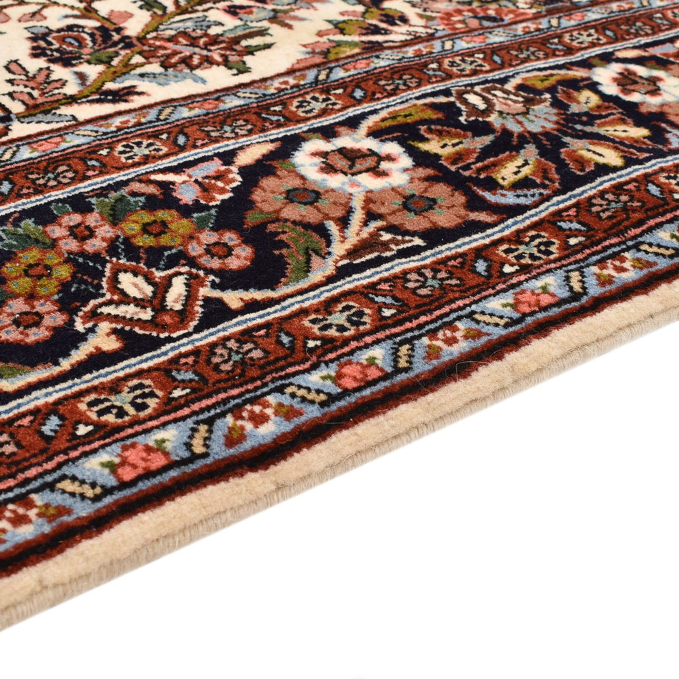 Alfombra persa - Bidjar - 213 x 135 cm - crema