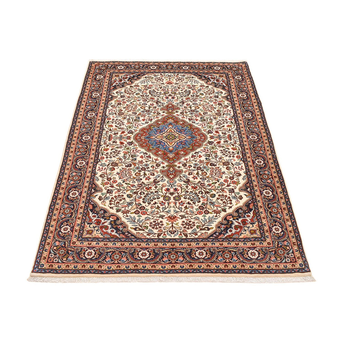 Alfombra persa - Bidjar - 215 x 137 cm - crema