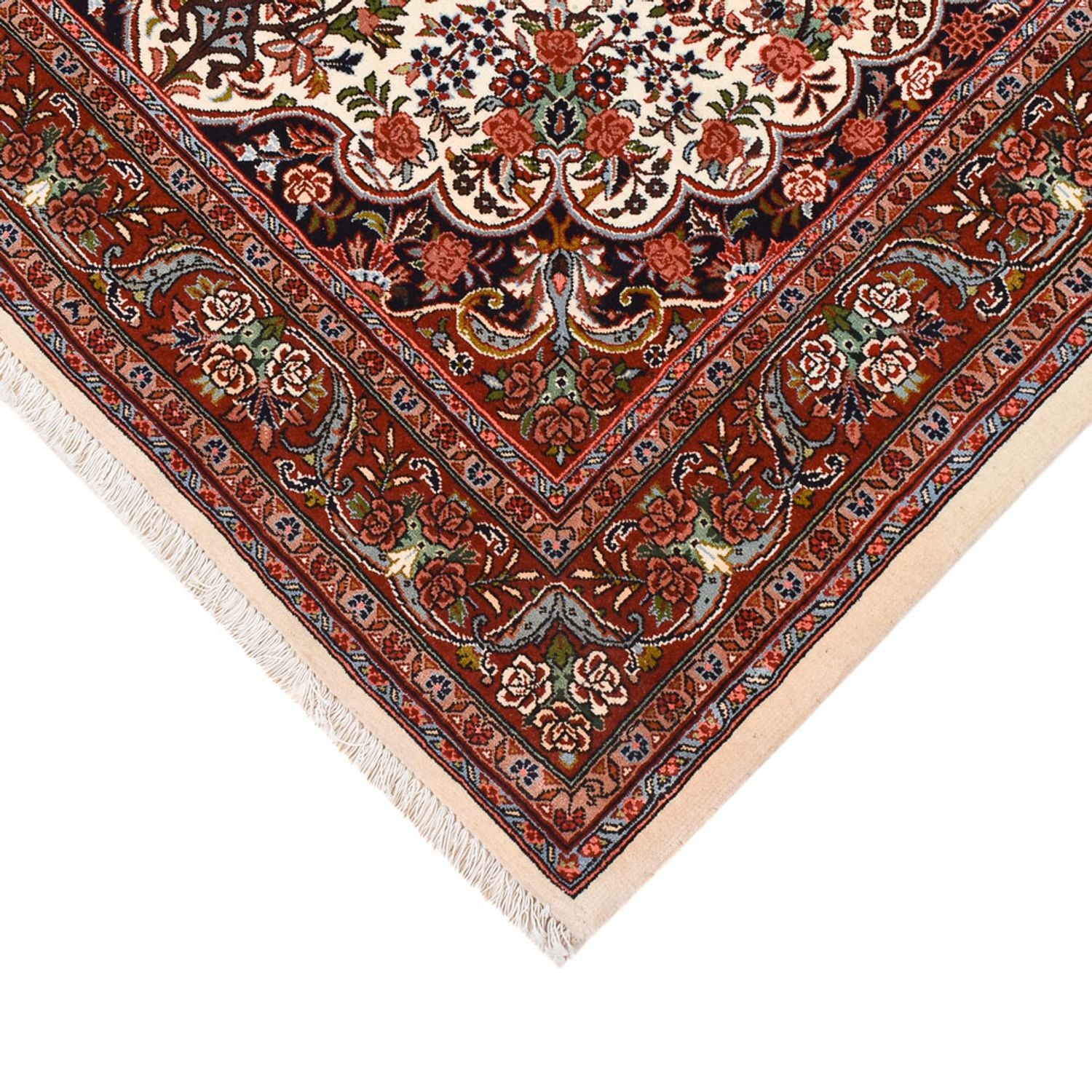 Alfombra persa - Bidjar - 208 x 137 cm - crema