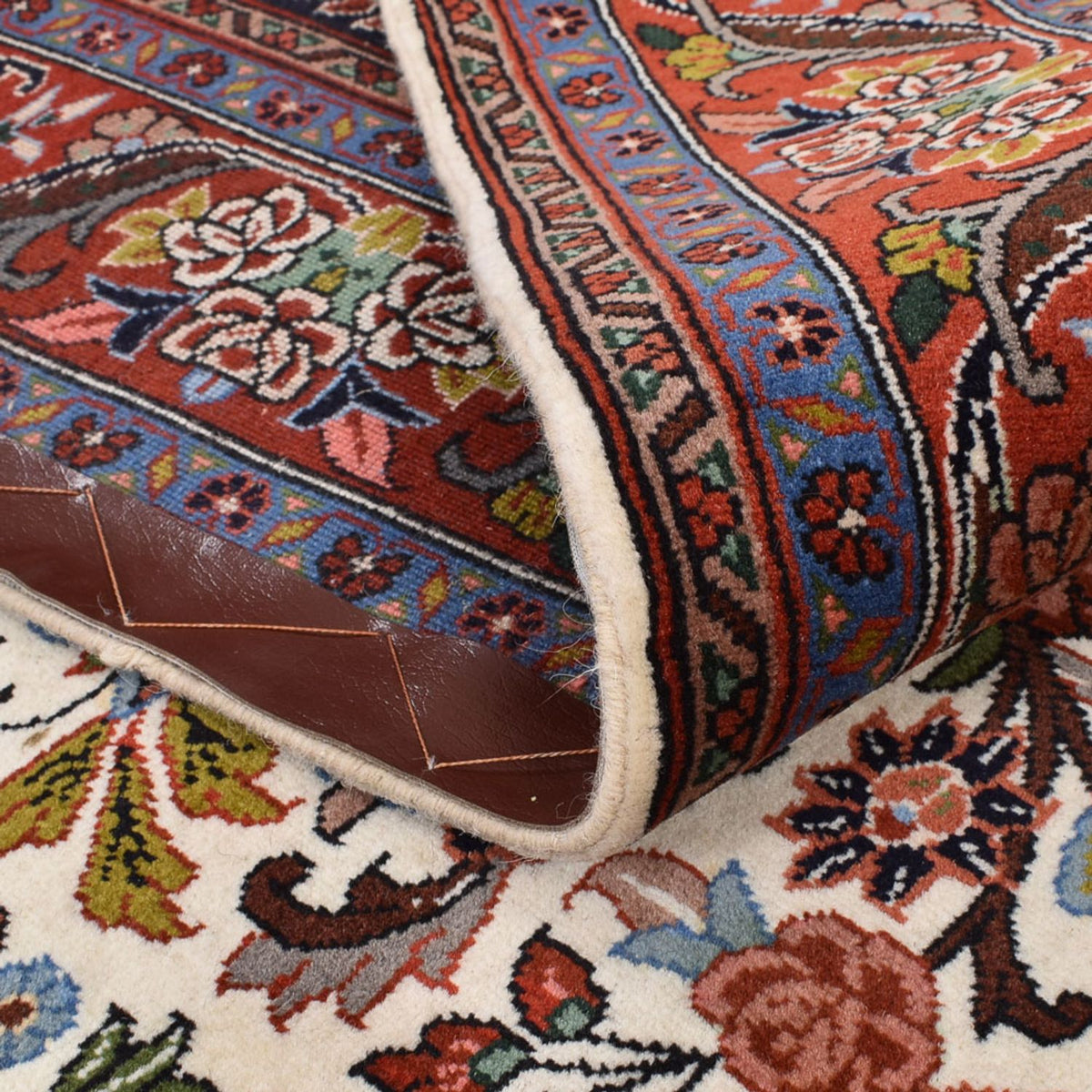 Alfombra persa - Bidjar - 219 x 136 cm - crema