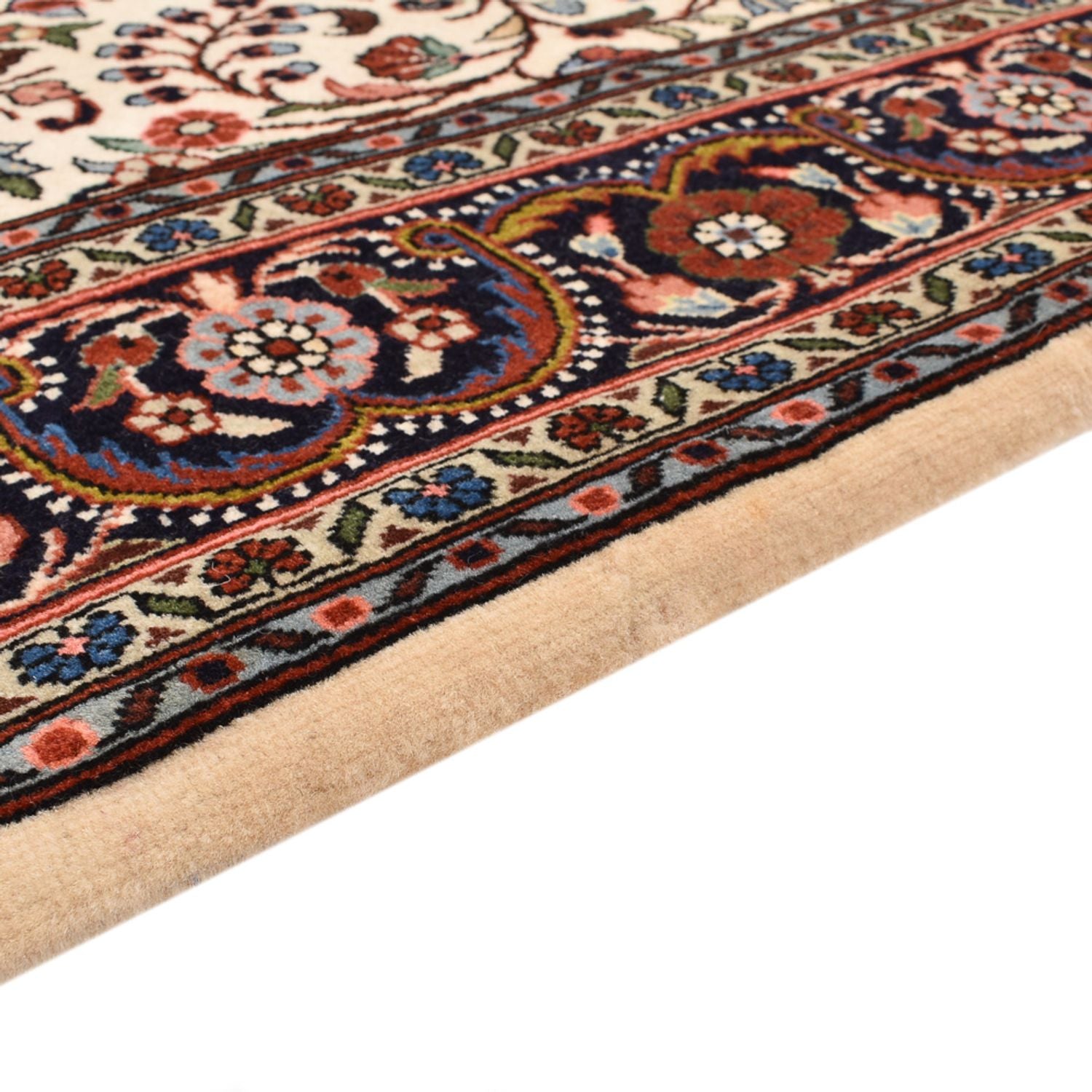 Alfombra persa - Bidjar - 214 x 140 cm - crema