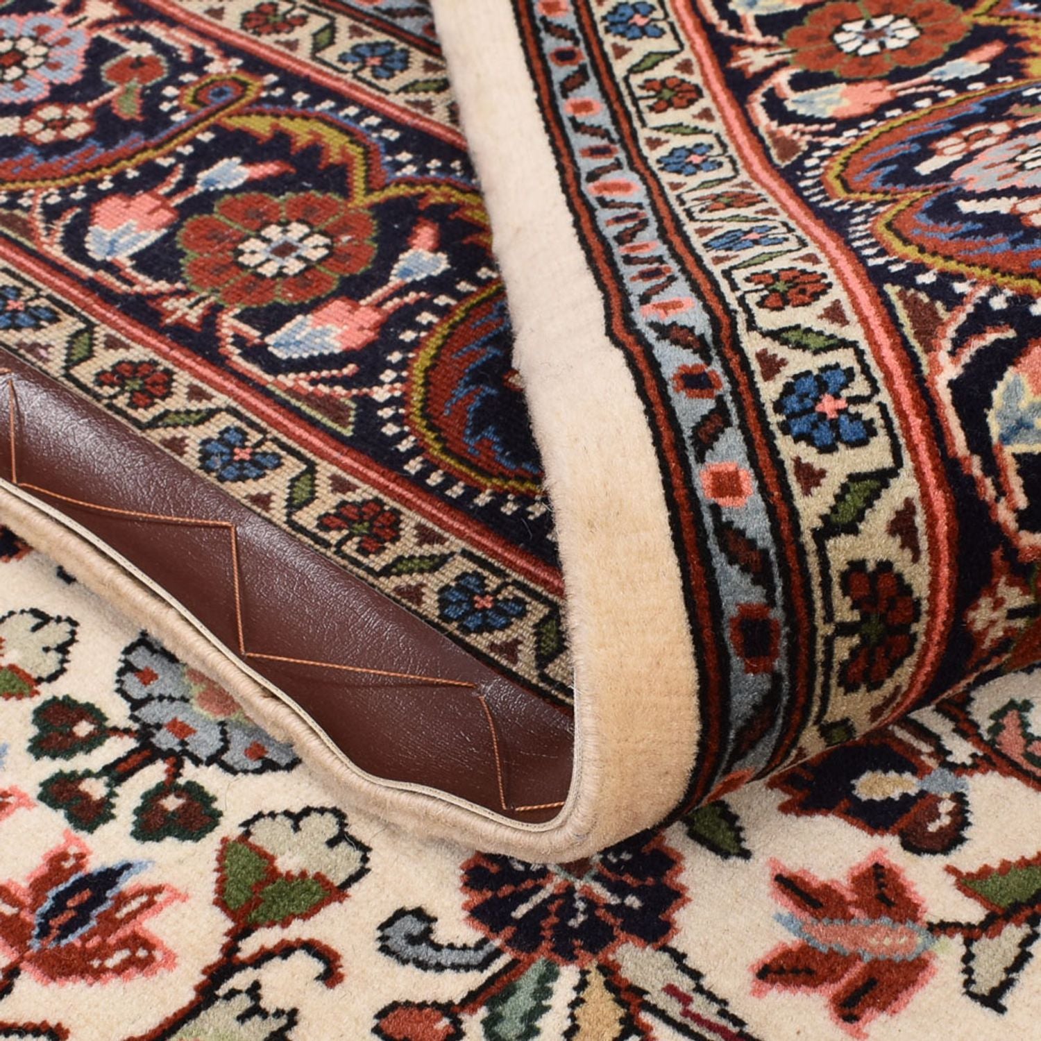 Alfombra persa - Bidjar - 214 x 140 cm - crema