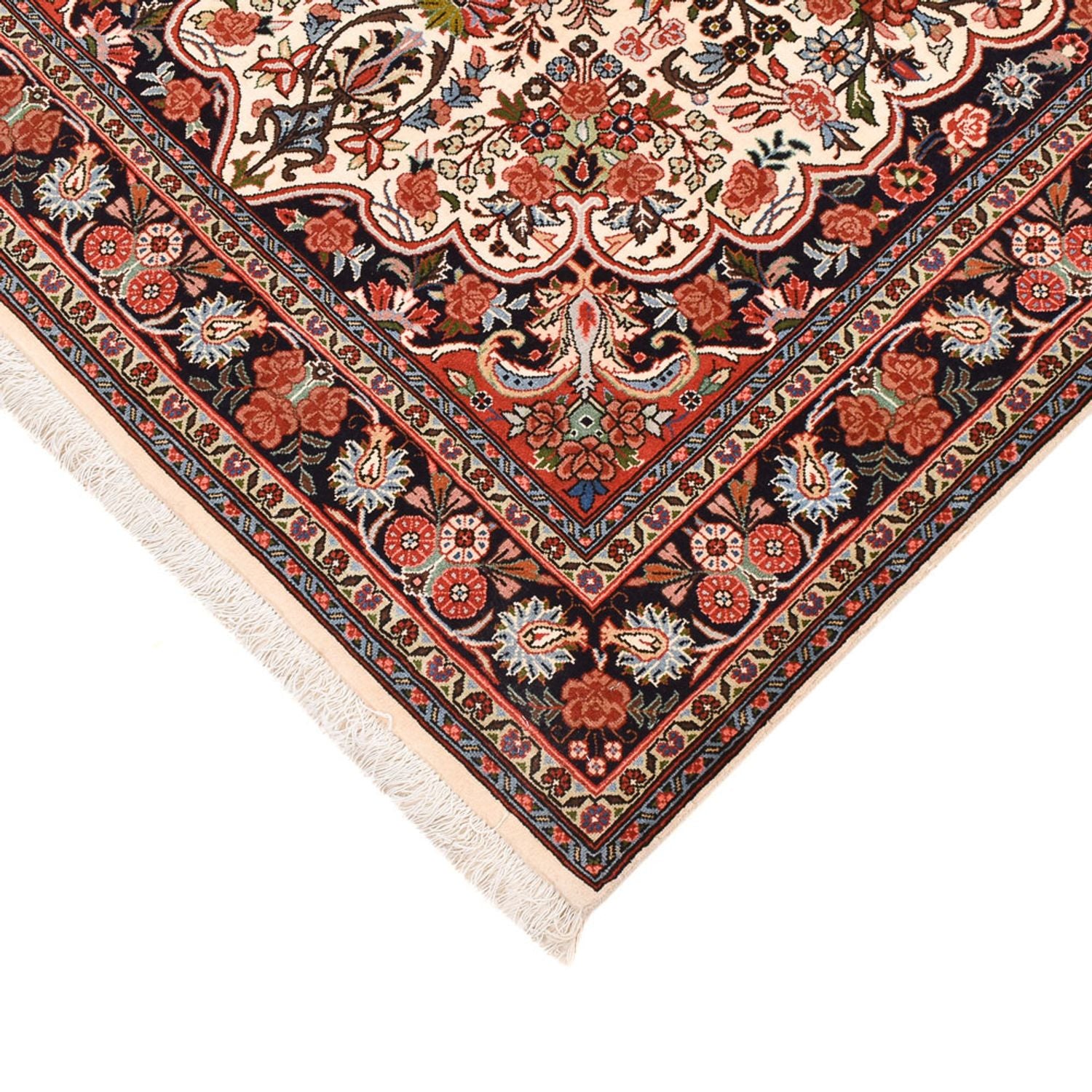 Alfombra persa - Bidjar - 218 x 139 cm - crema