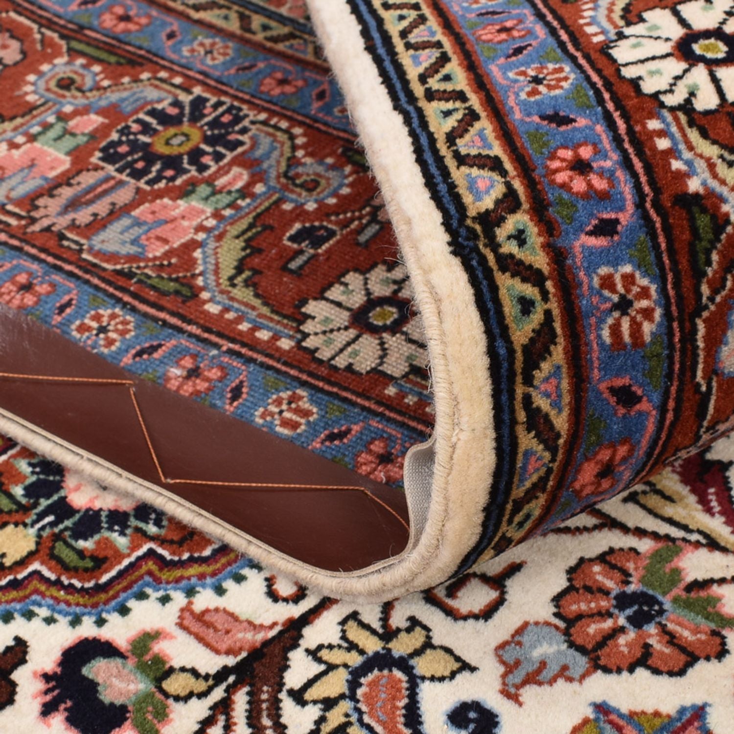 Alfombra persa - Bidjar - 208 x 136 cm - crema