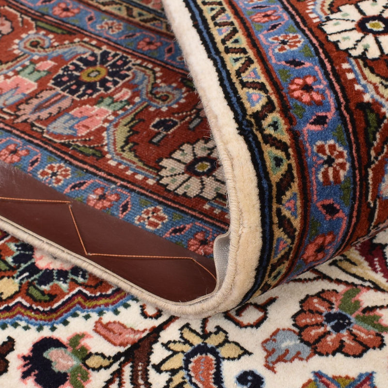 Alfombra persa - Bidjar - 208 x 136 cm - crema