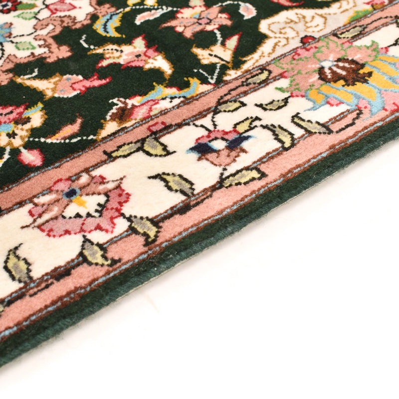 Alfombra Persa - Tabriz - Real - 90 x 60 cm - azul oscuro