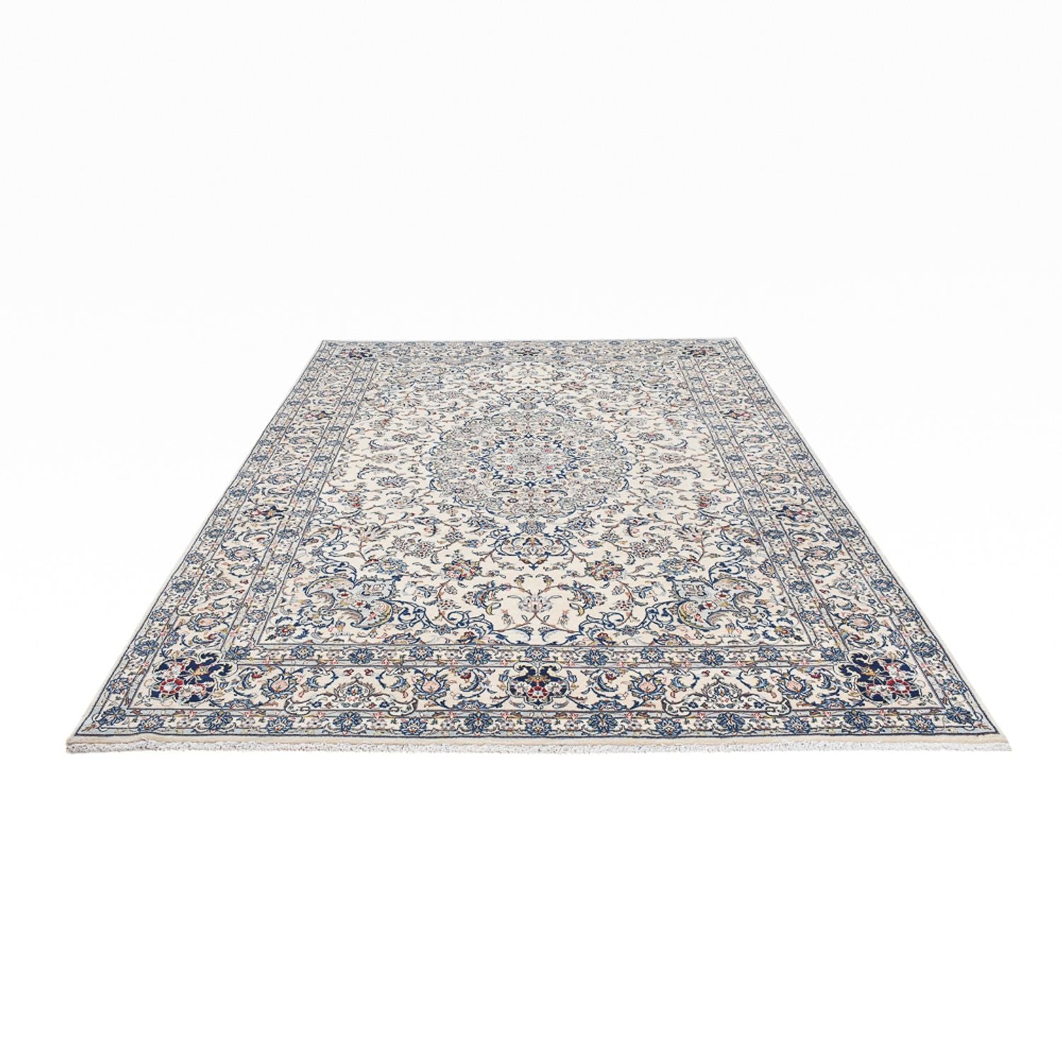 Alfombra persa - Keshan - Real - 348 x 252 cm - gris