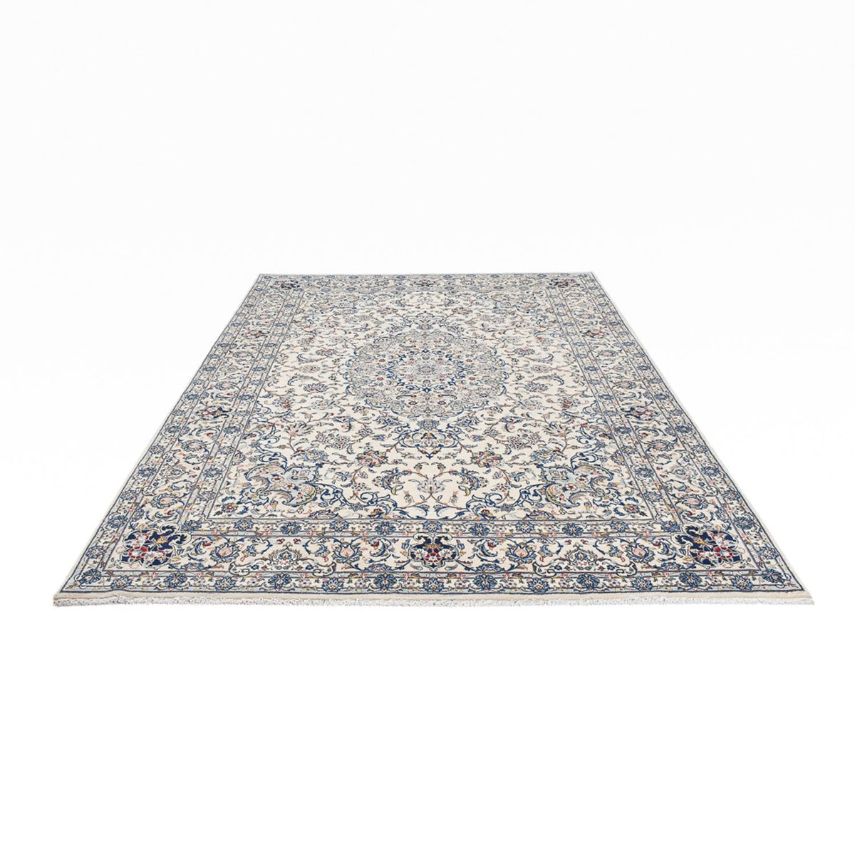 Alfombra persa - Keshan - Real - 348 x 252 cm - gris