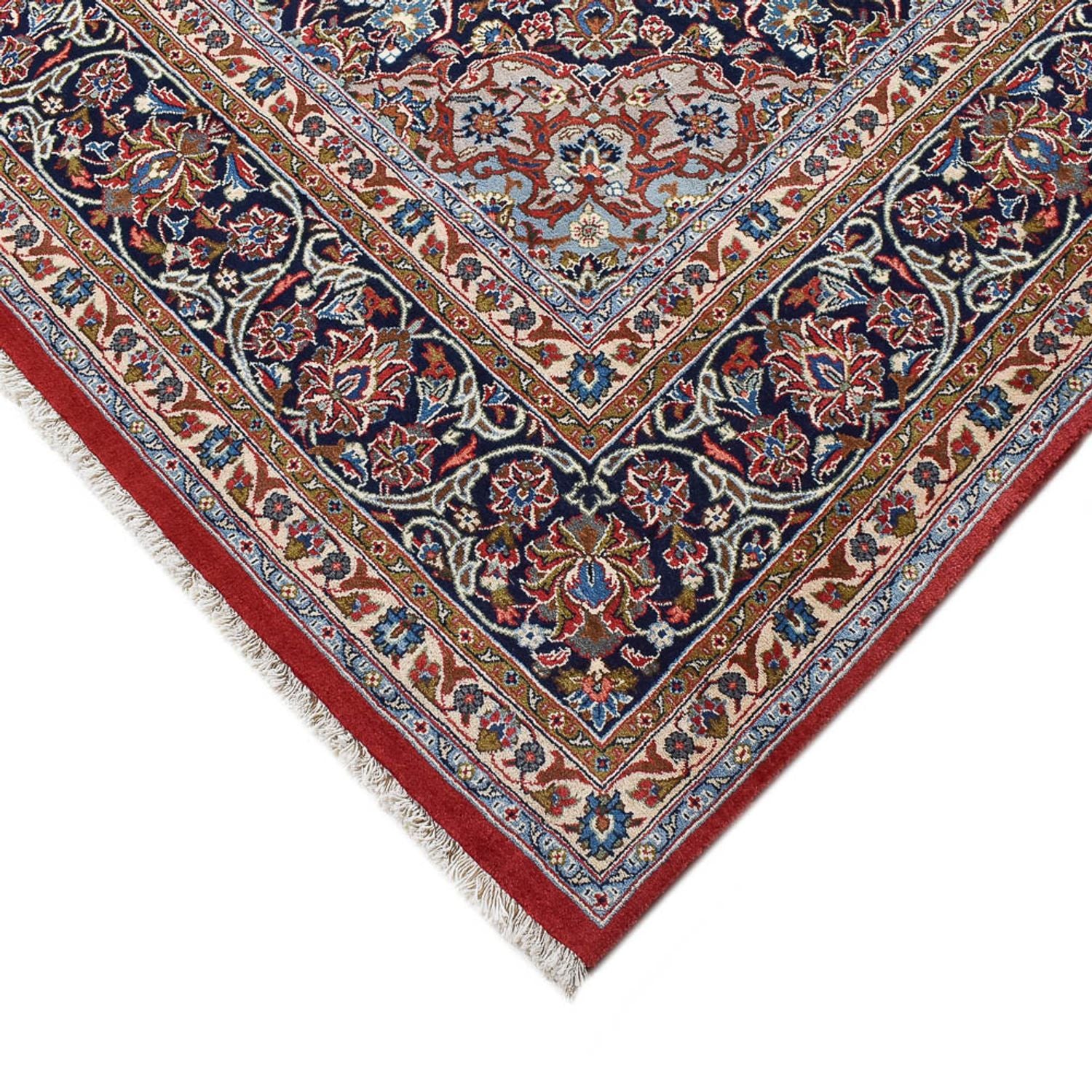 Alfombra persa - Keshan - 360 x 246 cm - rojo