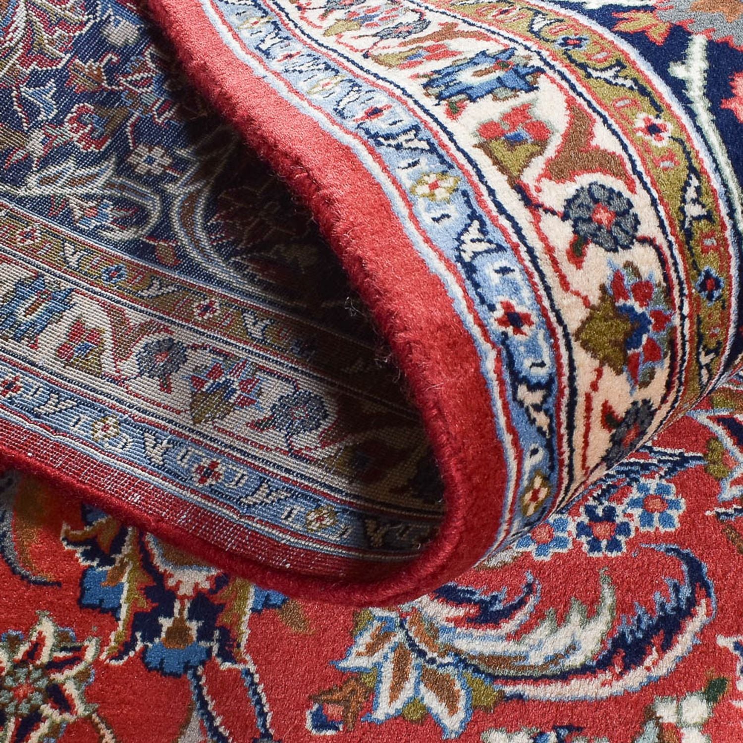 Alfombra persa - Keshan - 360 x 246 cm - rojo