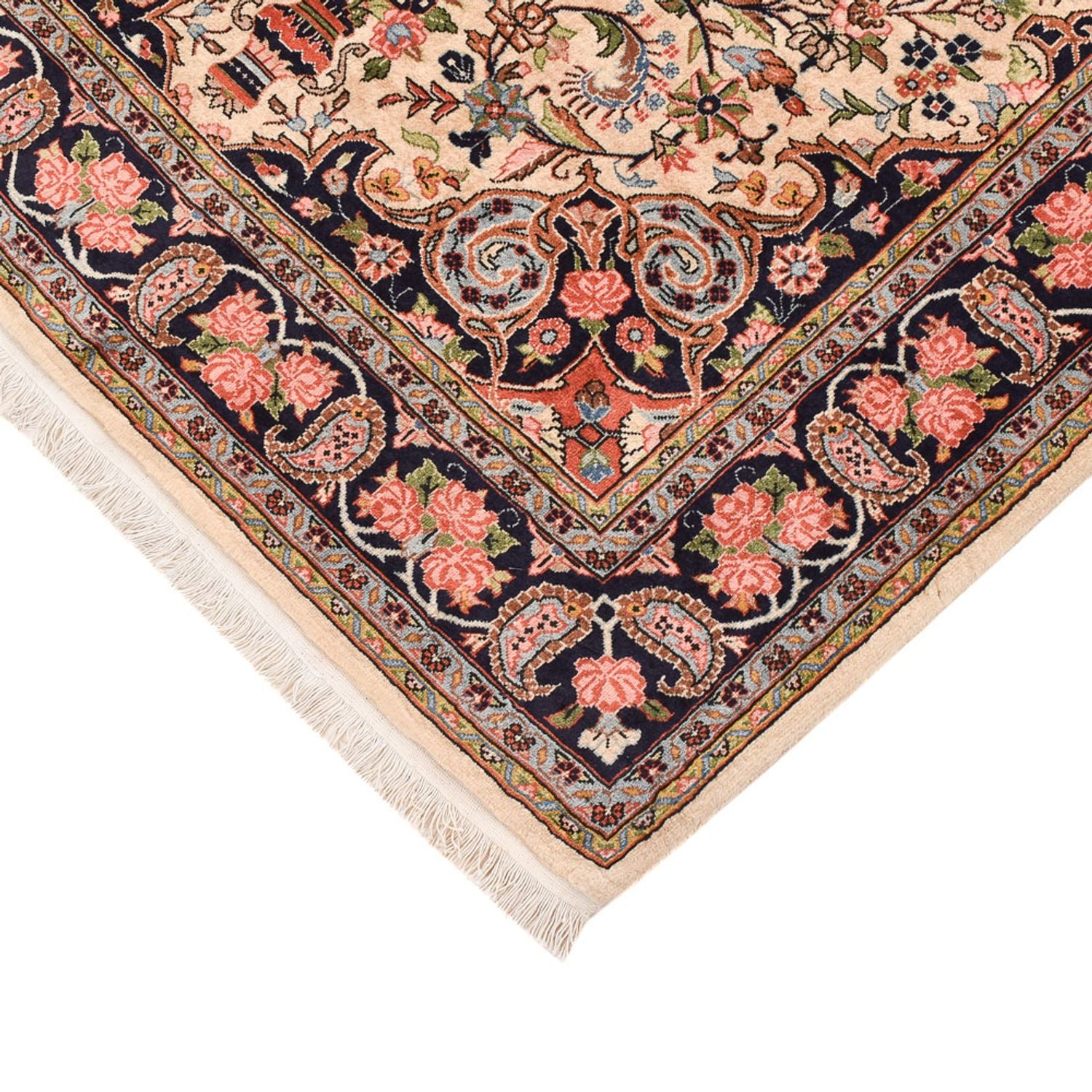 Alfombra persa - Bidjar - 212 x 137 cm - arena