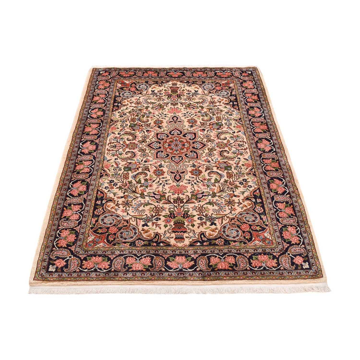 Alfombra persa - Bidjar - 212 x 137 cm - arena