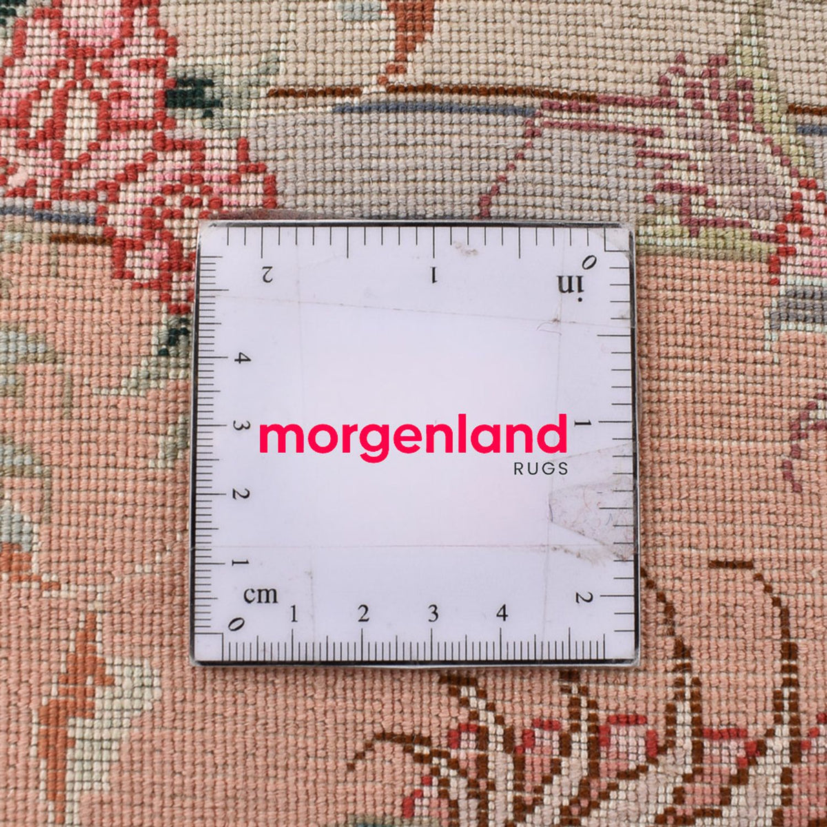 Alfombra Persa - Tabriz - Real - 312 x 202 cm - beige oscuro