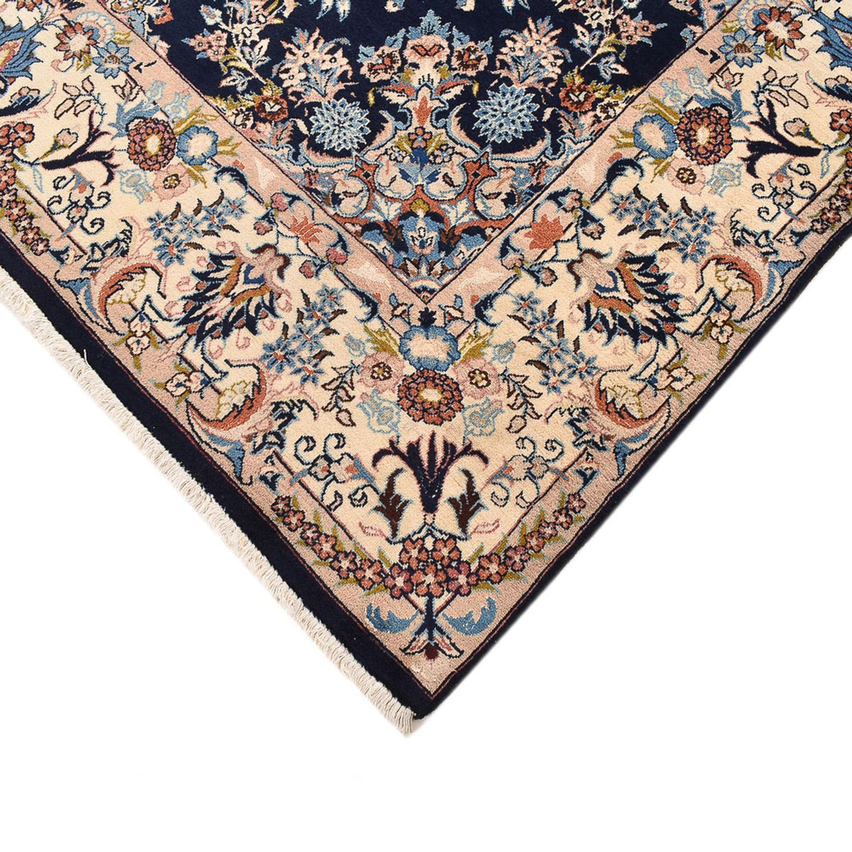 Alfombra persa - Clásica cuadrado  - 200 x 198 cm - azul oscuro