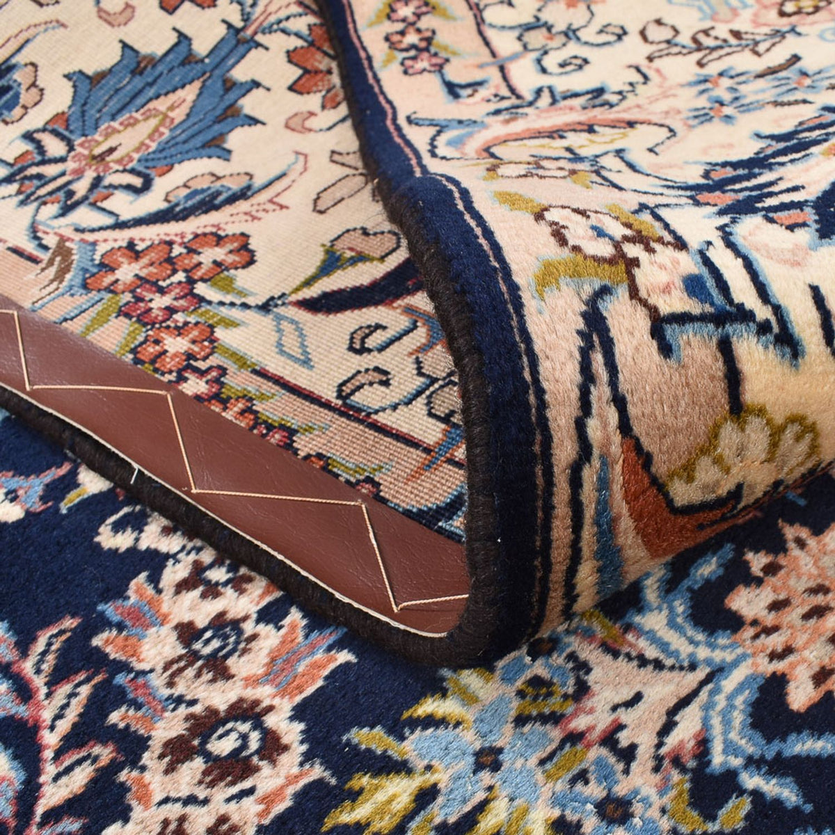 Alfombra persa - Clásica cuadrado  - 200 x 198 cm - azul oscuro