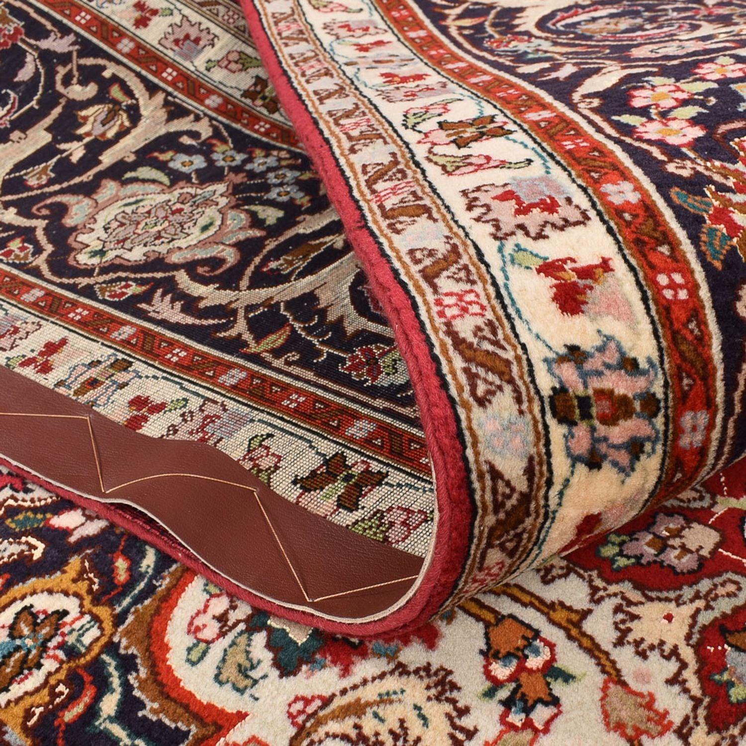 Alfombra Persa - Tabriz - Real - 307 x 203 cm - rojo