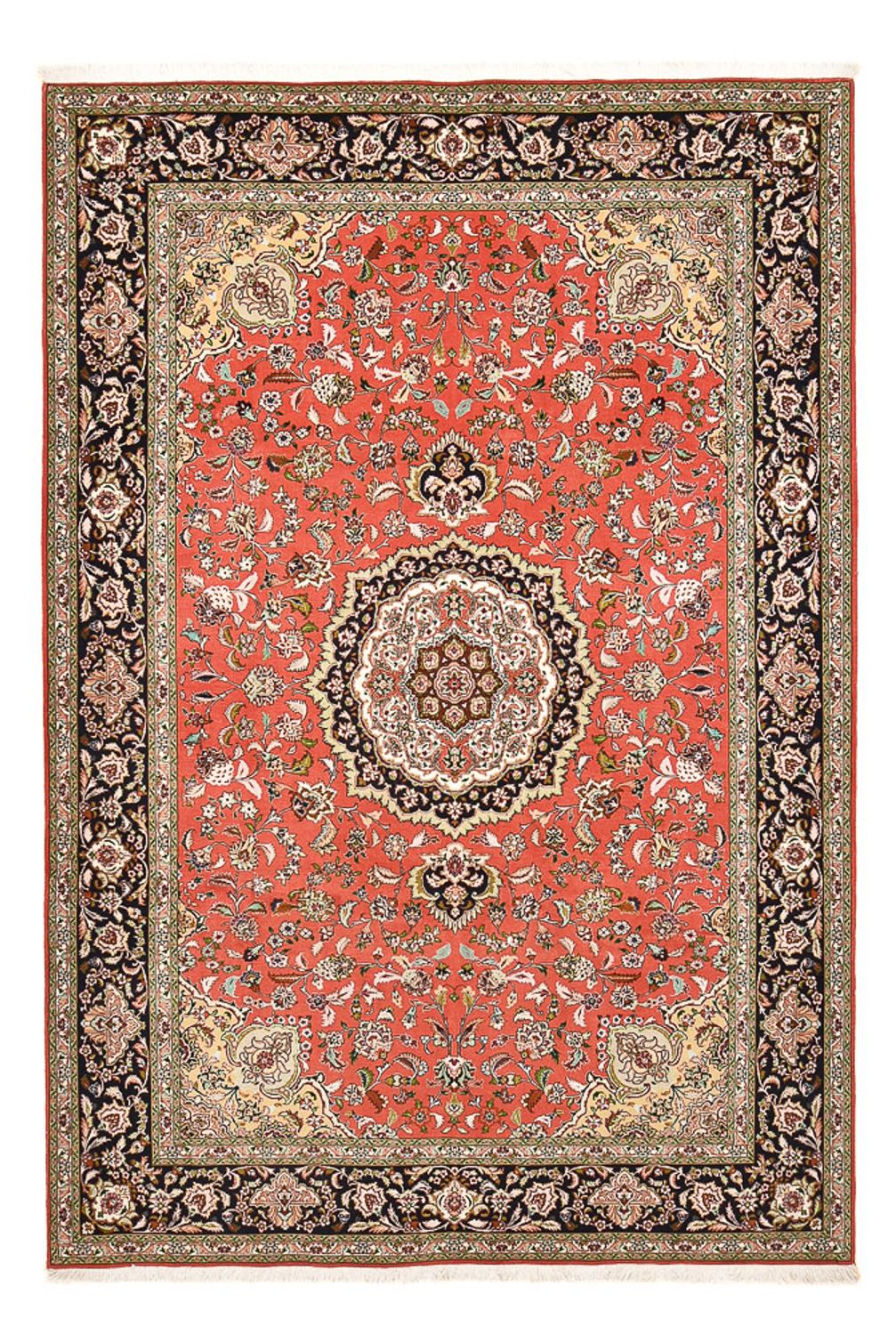 Alfombra Persa - Tabriz - Real - 305 x 205 cm - rojo