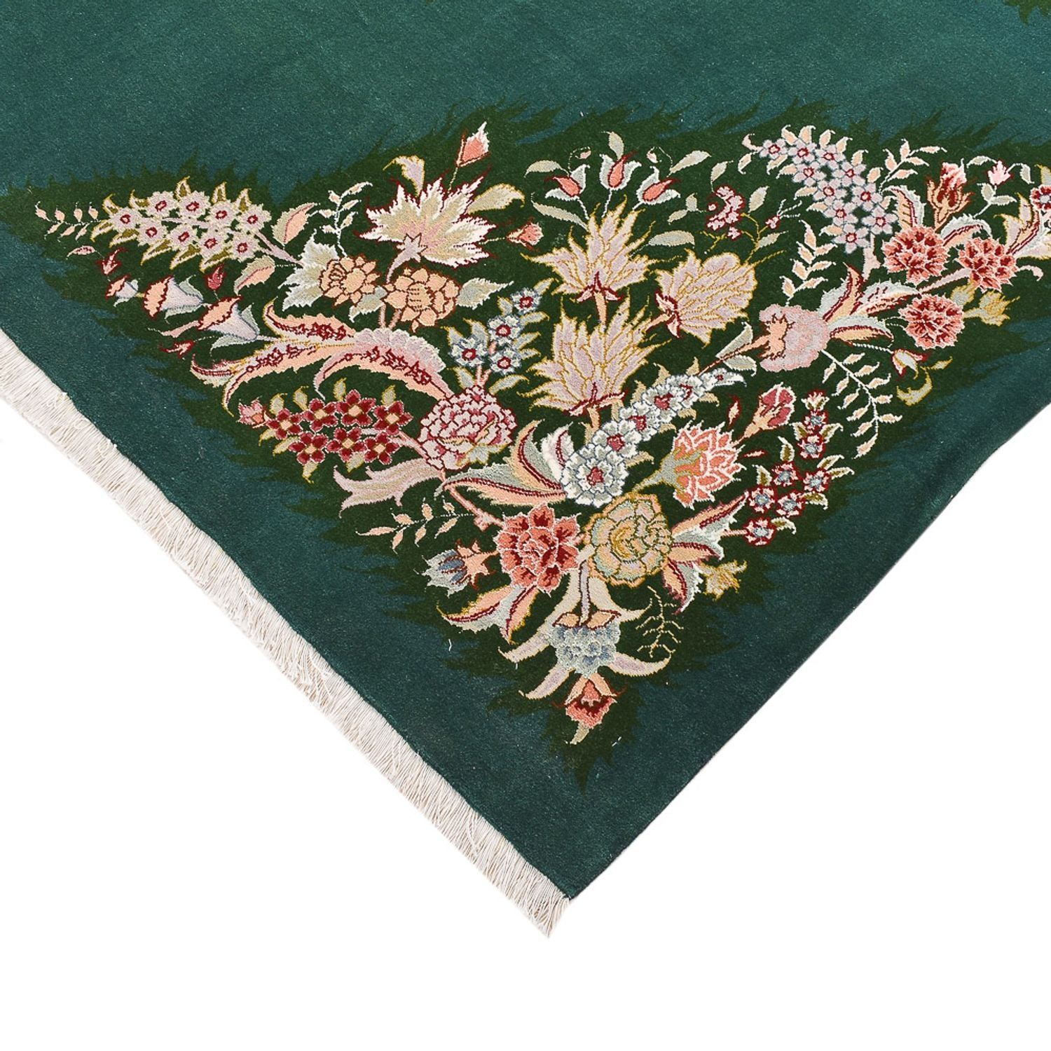 Alfombra Persa - Tabriz - Real - 250 x 200 cm - verde