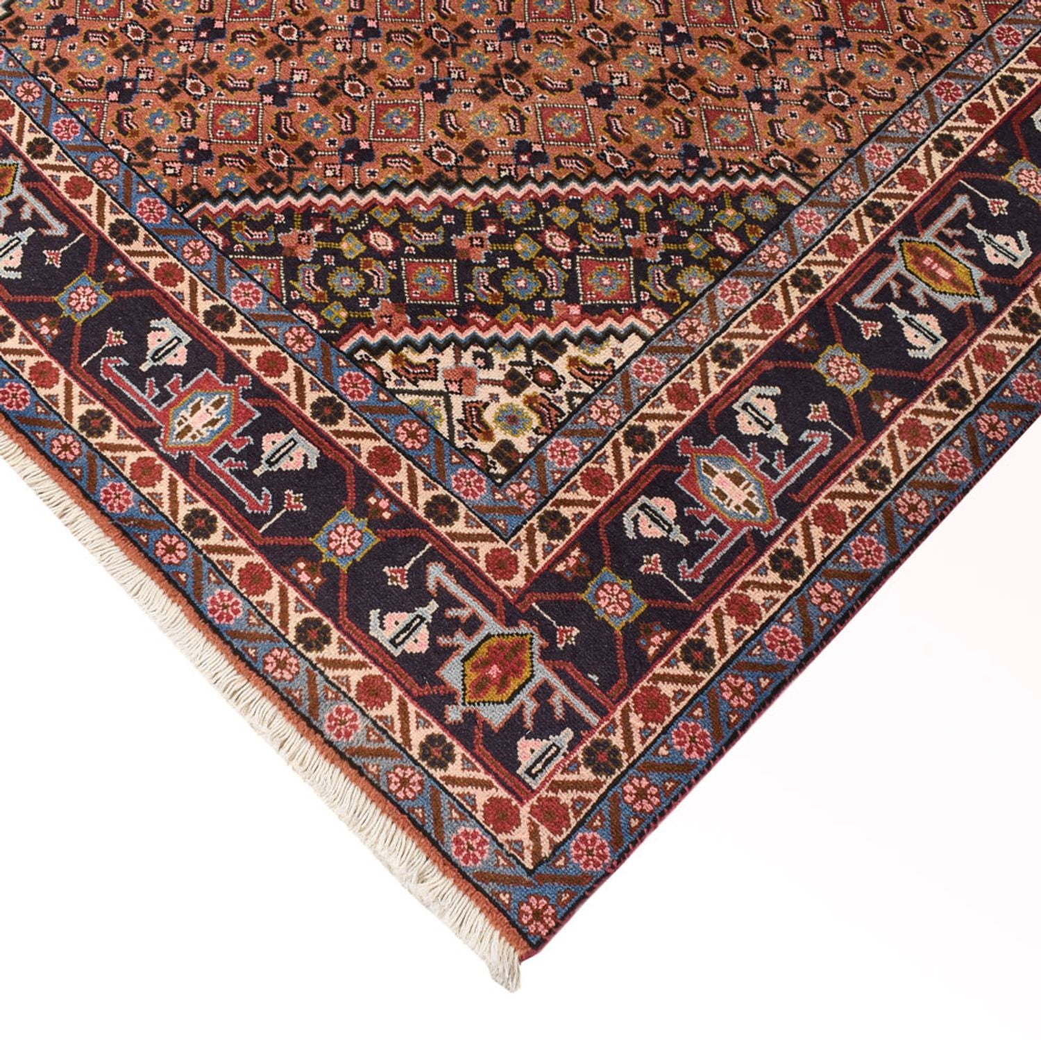 Alfombra persa - Nómada - 300 x 195 cm - rojo claro
