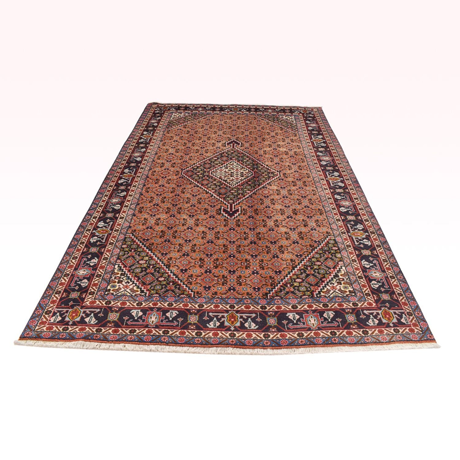 Alfombra persa - Nómada - 300 x 195 cm - rojo claro