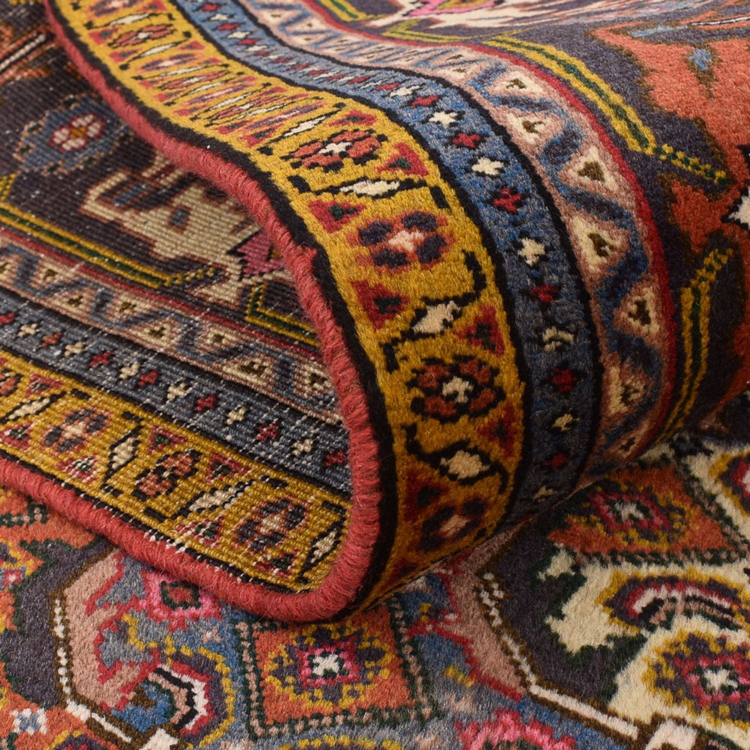 Alfombra persa - Nómada - 288 x 197 cm - naranja
