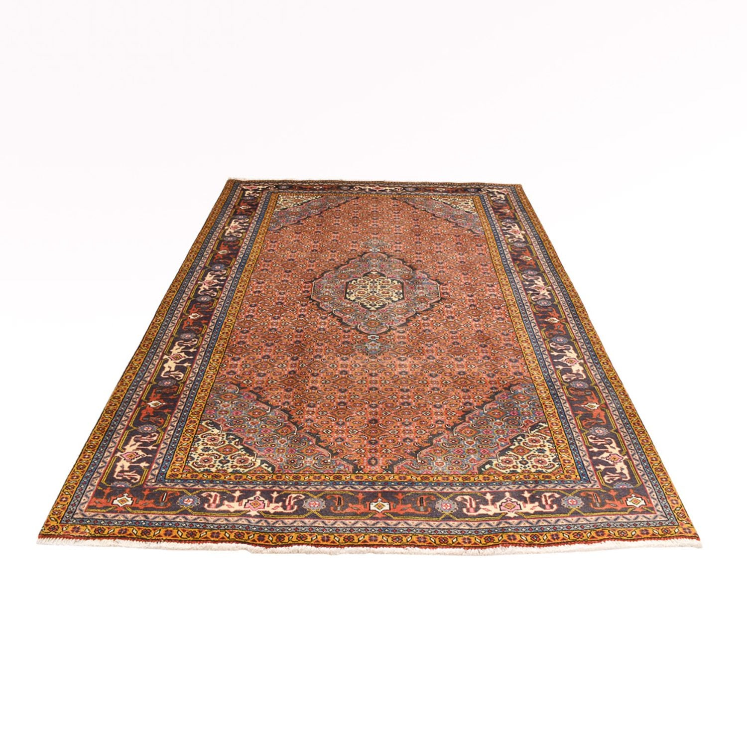 Alfombra persa - Nómada - 288 x 197 cm - naranja