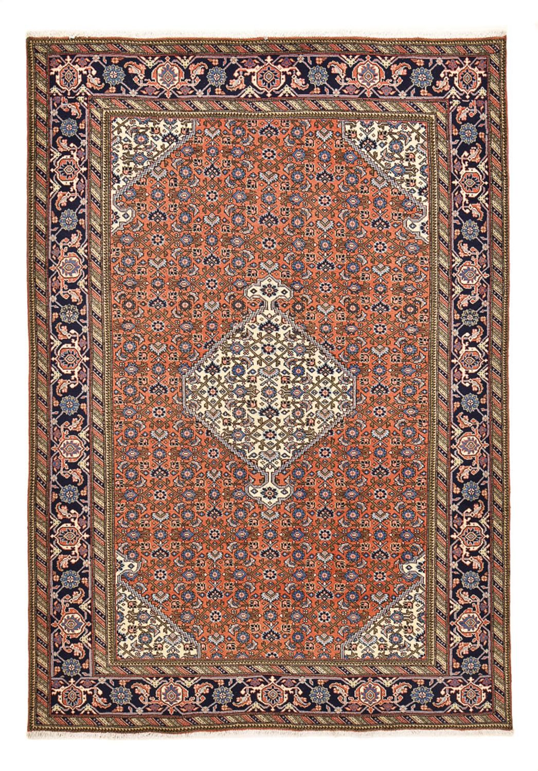 Alfombra persa - Nómada - 285 x 201 cm - óxido