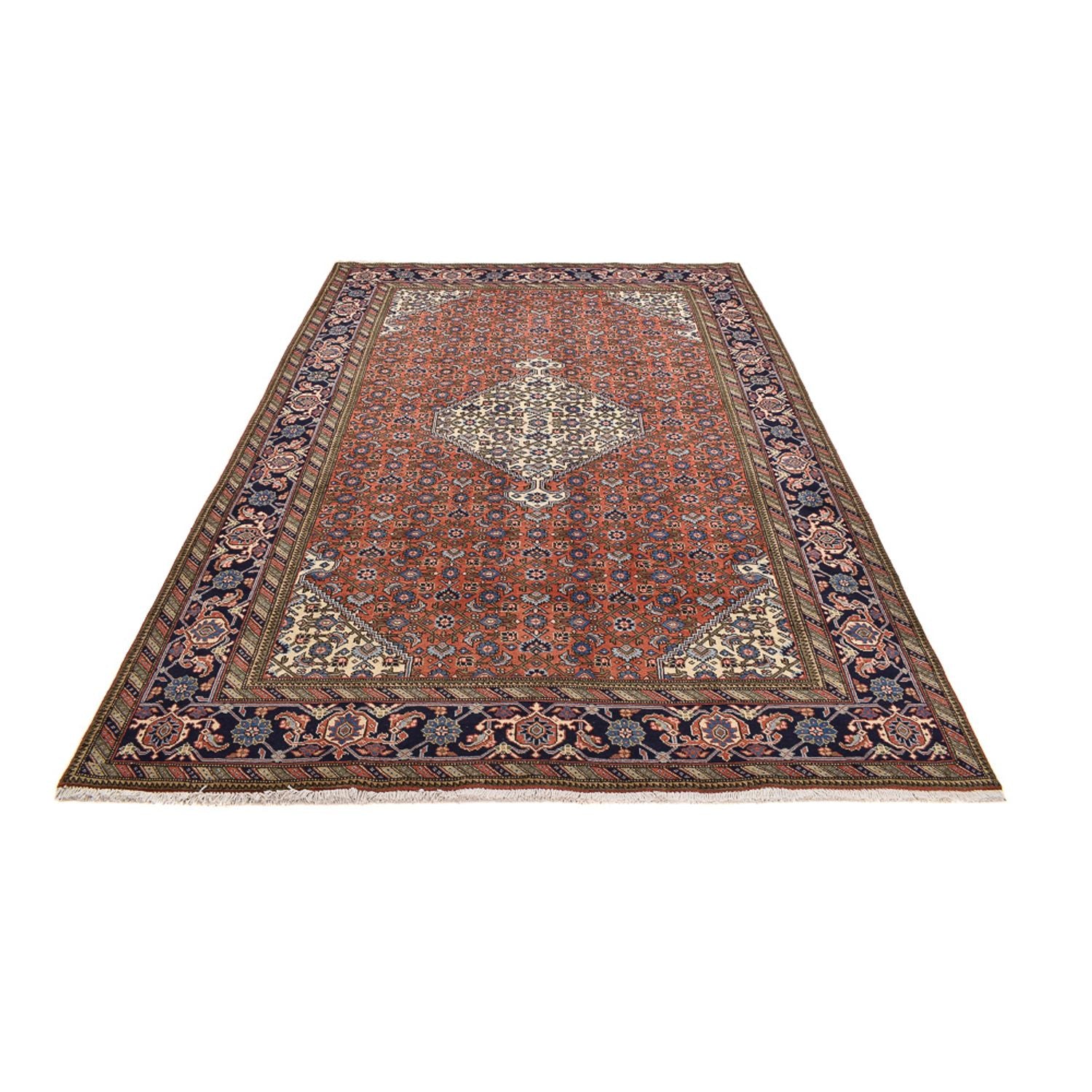 Alfombra persa - Nómada - 285 x 201 cm - óxido