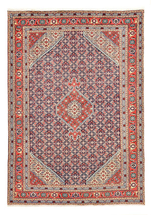 Alfombra persa - Nómada - 287 x 196 cm - rojo burdeos