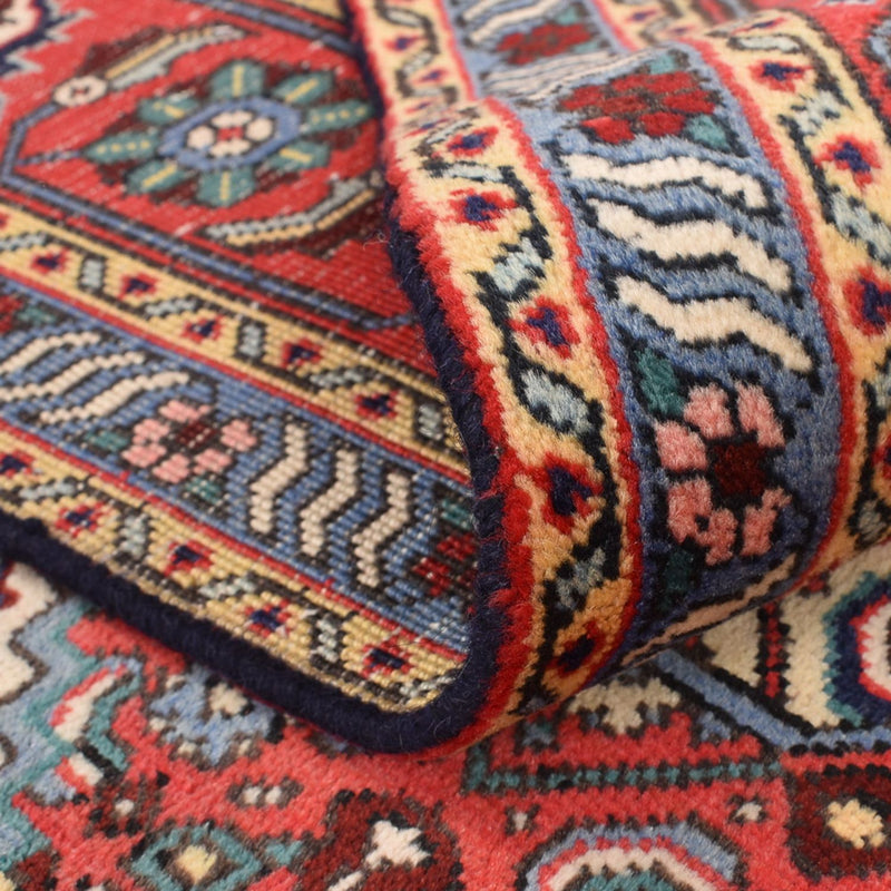 Alfombra persa - Nómada - 287 x 196 cm - rojo burdeos