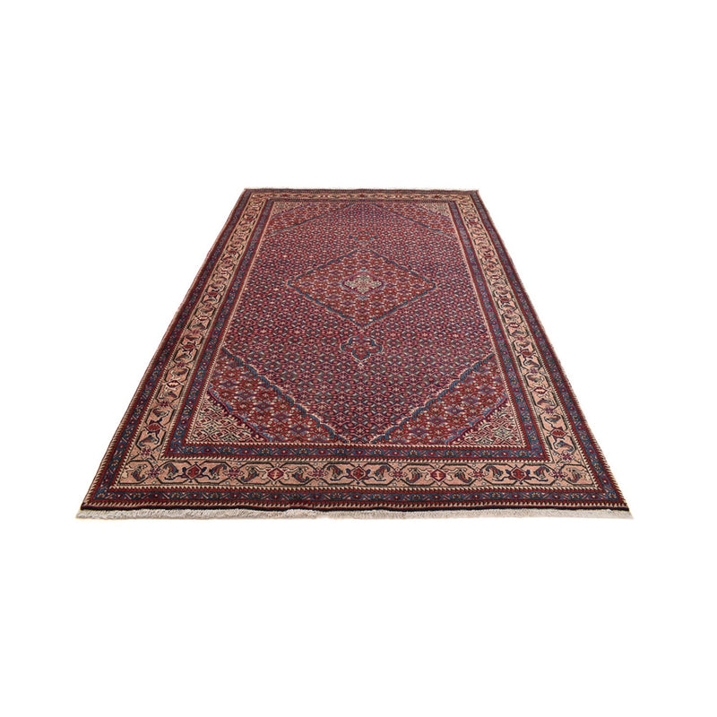 Alfombra persa - Nómada - 285 x 194 cm - rojo burdeos